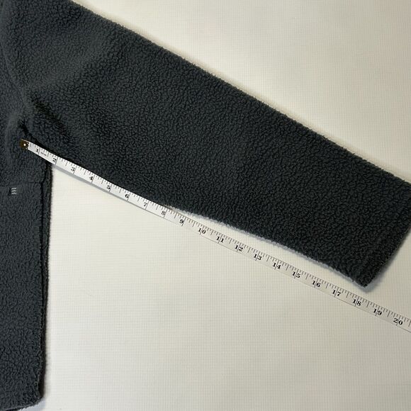 Free Fly Freefly Women’s Bamboo Sherpa Fleece Half Zip Pullover Large Grey Blue - Picture 10 of 10